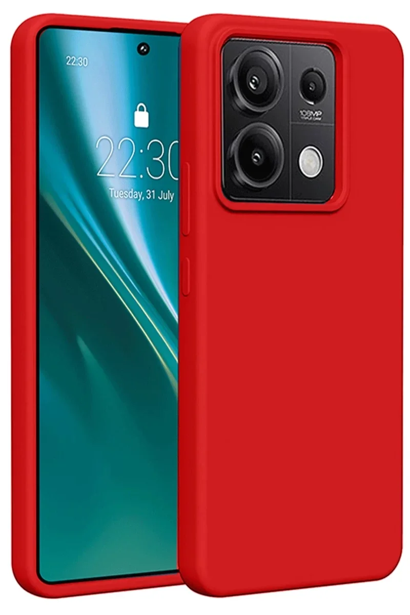 Xiaomi Redmi Note 13 Pro 4G Kılıf First Silikon - Kırmızı Fiyatı, Yorumları ve Özellikleri