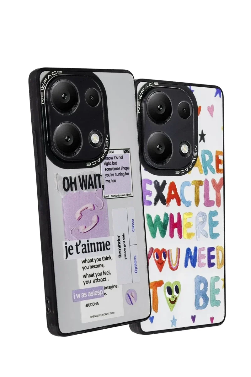 Xiaomi Redmi Note 13 Pro 5G Kılıf Mirror Desenli Kapak - Mirror - 5 Xiaomi Redmi Note 13 Pro 5G Kılıf Mirror Desenli Kapak - Mirror - 5