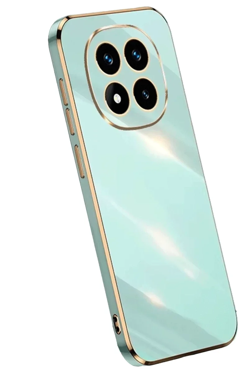 Xiaomi Redmi Note 14 Pro 5G Kılıf Volet Silikon - Açık Yeşil Xiaomi Redmi Note 14 Pro 5G Kılıf Volet Silikon - Açık Yeşil
