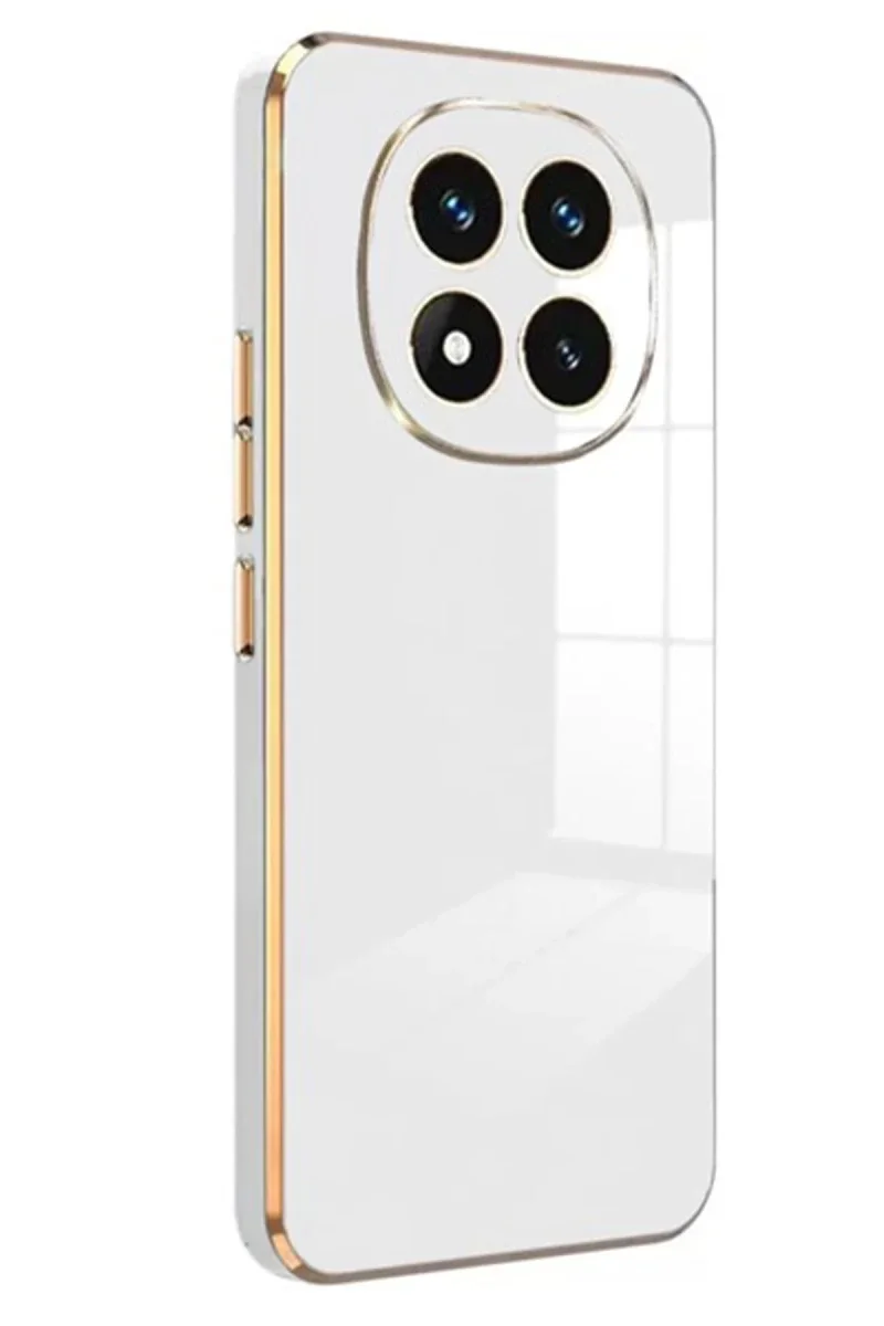 Xiaomi Redmi Note 14 Pro 4G Kılıf Volet Silikon - Beyaz Xiaomi Redmi Note 14 Pro 4G Kılıf Volet Silikon - Beyaz