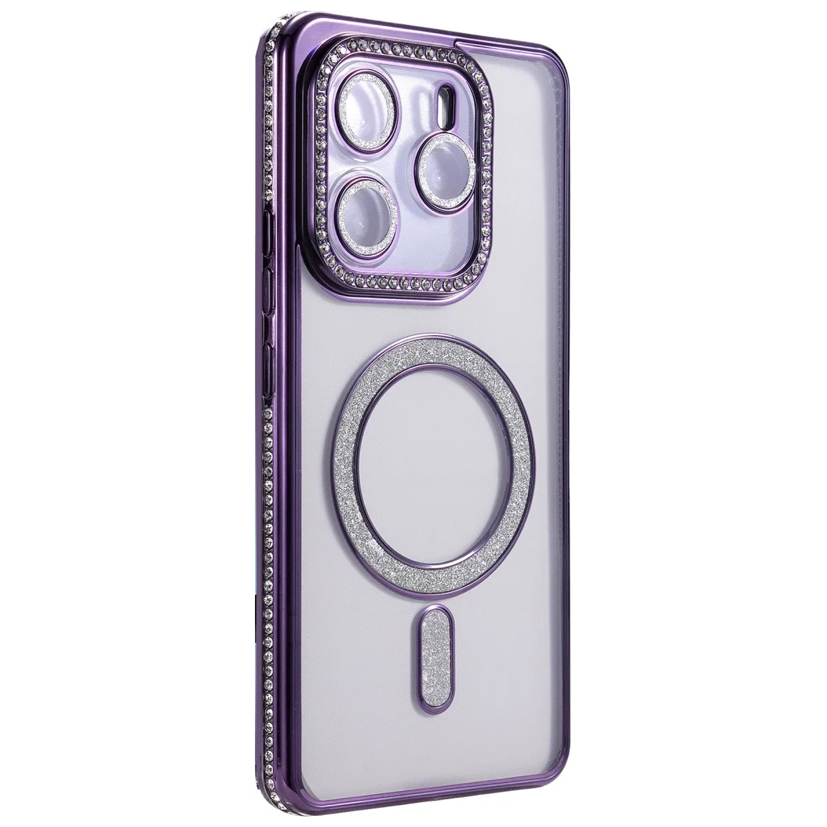 Xiaomi Redmi Note 14 4g Joke Simli Magneticsafe Kılıf - Derin Mor Xiaomi Redmi Note 14 4g Joke Simli Magneticsafe Kılıf - Derin Mor