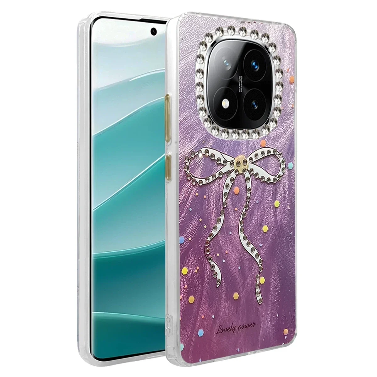 Xiaomi Redmi Note 14 Pro 4G Kılıf Blade Aynalı Desenli Kapak - Desen 1 Xiaomi Redmi Note 14 Pro 4G Kılıf Blade Aynalı Desenli Kapak - Desen 1