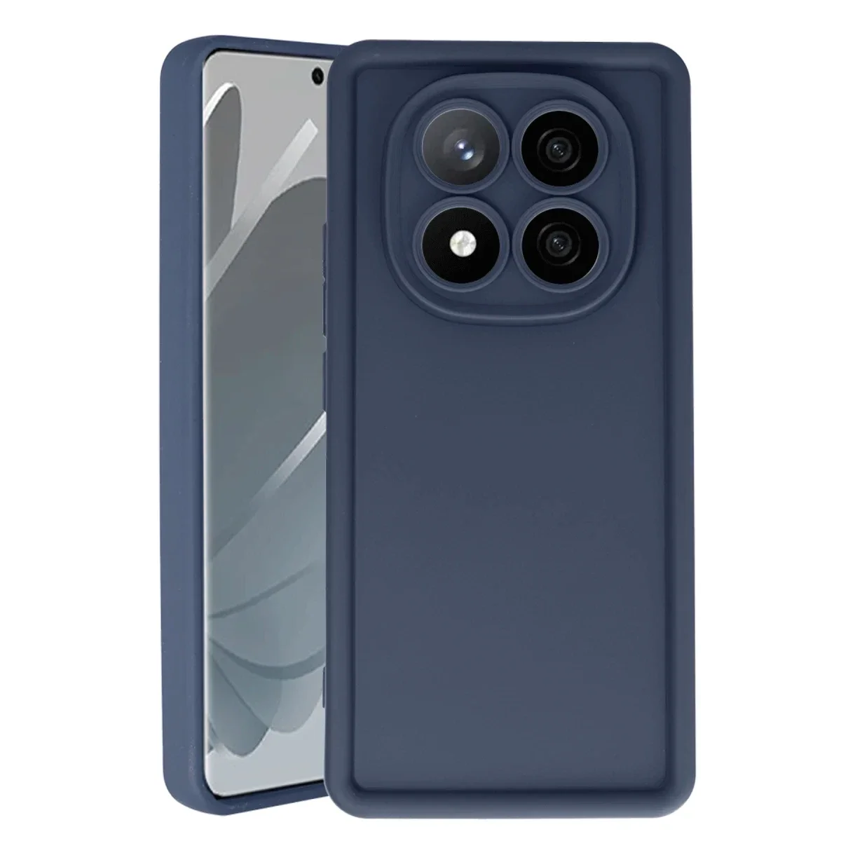 Xiaomi Redmi Note 14 Pro 5G Kılıf Viera Silikon - Lacivert Xiaomi Redmi Note 14 Pro 5G Kılıf Viera Silikon - Lacivert