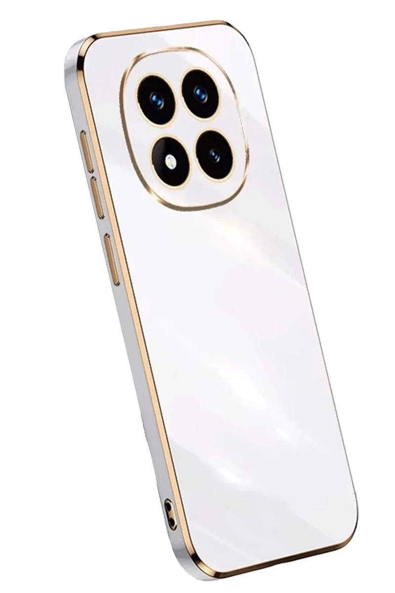 Xiaomi Redmi Note 14 Pro 5G Kılıf Volet Silikon - Beyaz