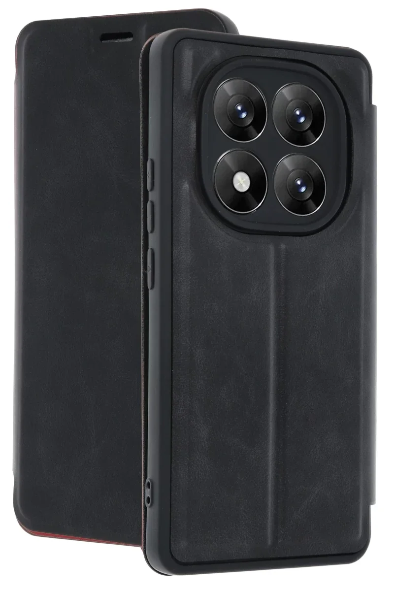 Xiaomi Redmi Note 14 Pro 5G Kılıf Flip Cover - Siyah