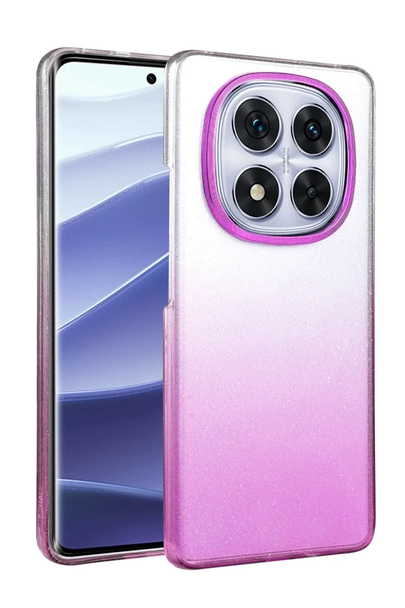 Xiaomi Redmi Note 14 Pro 4G Glossy Kapak - Mor