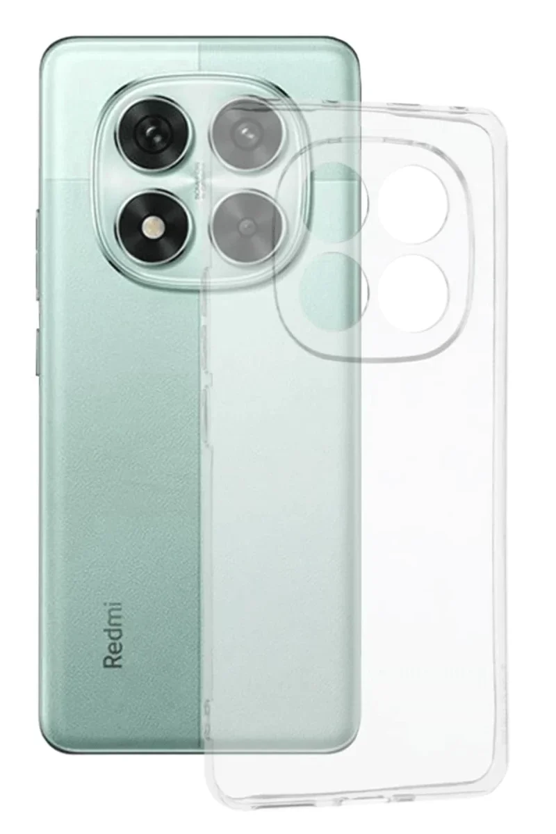 Xiaomi Redmi Note 14 Pro 5G Kılıf Lüx Şeffaf Silikon Xiaomi Redmi Note 14 Pro 5G Kılıf Lüx Şeffaf Silikon