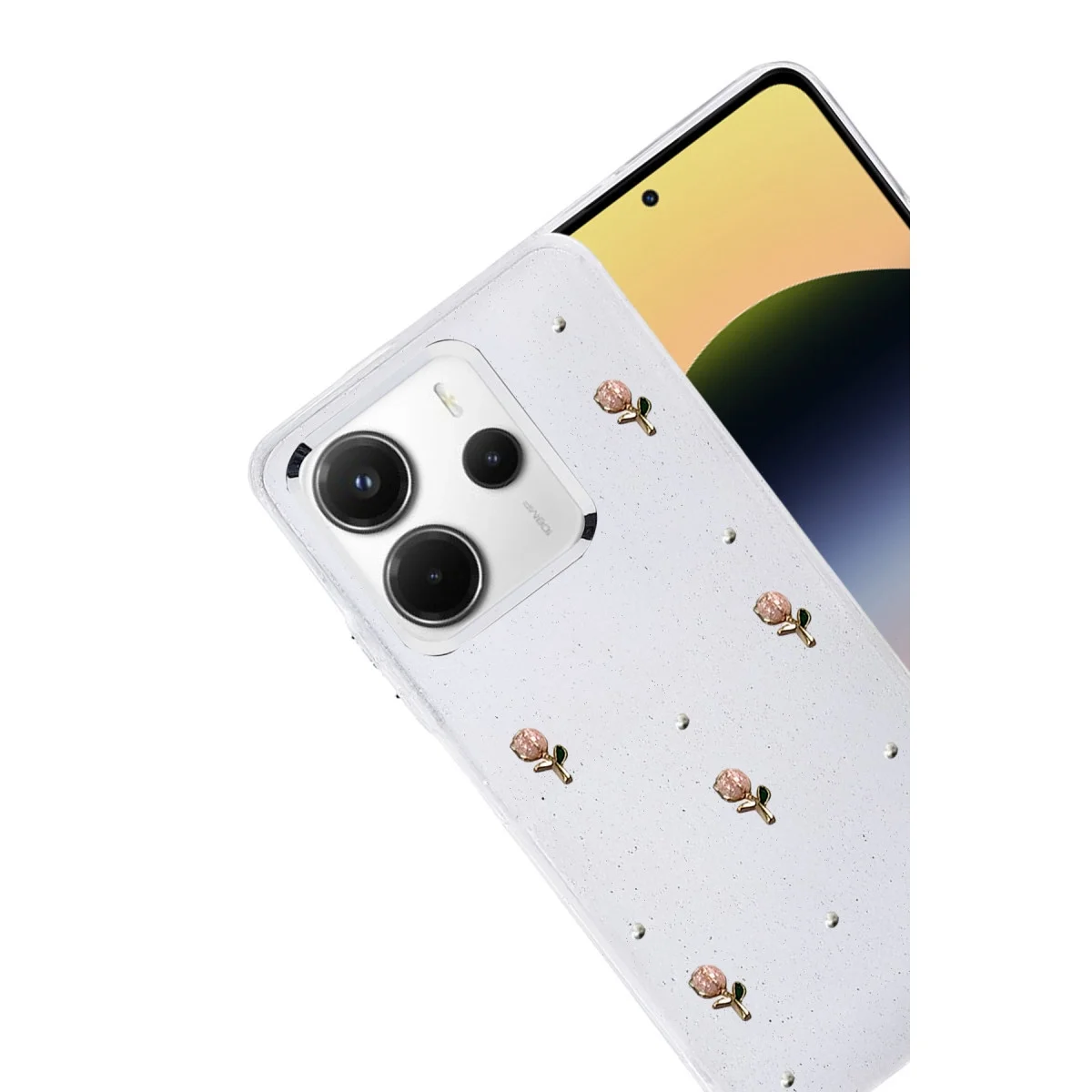 Xiaomi Redmi Note 14 4g Fiyonk Desenli Kapak - Desen 6 Xiaomi Redmi Note 14 4g Fiyonk Desenli Kapak - Desen 6