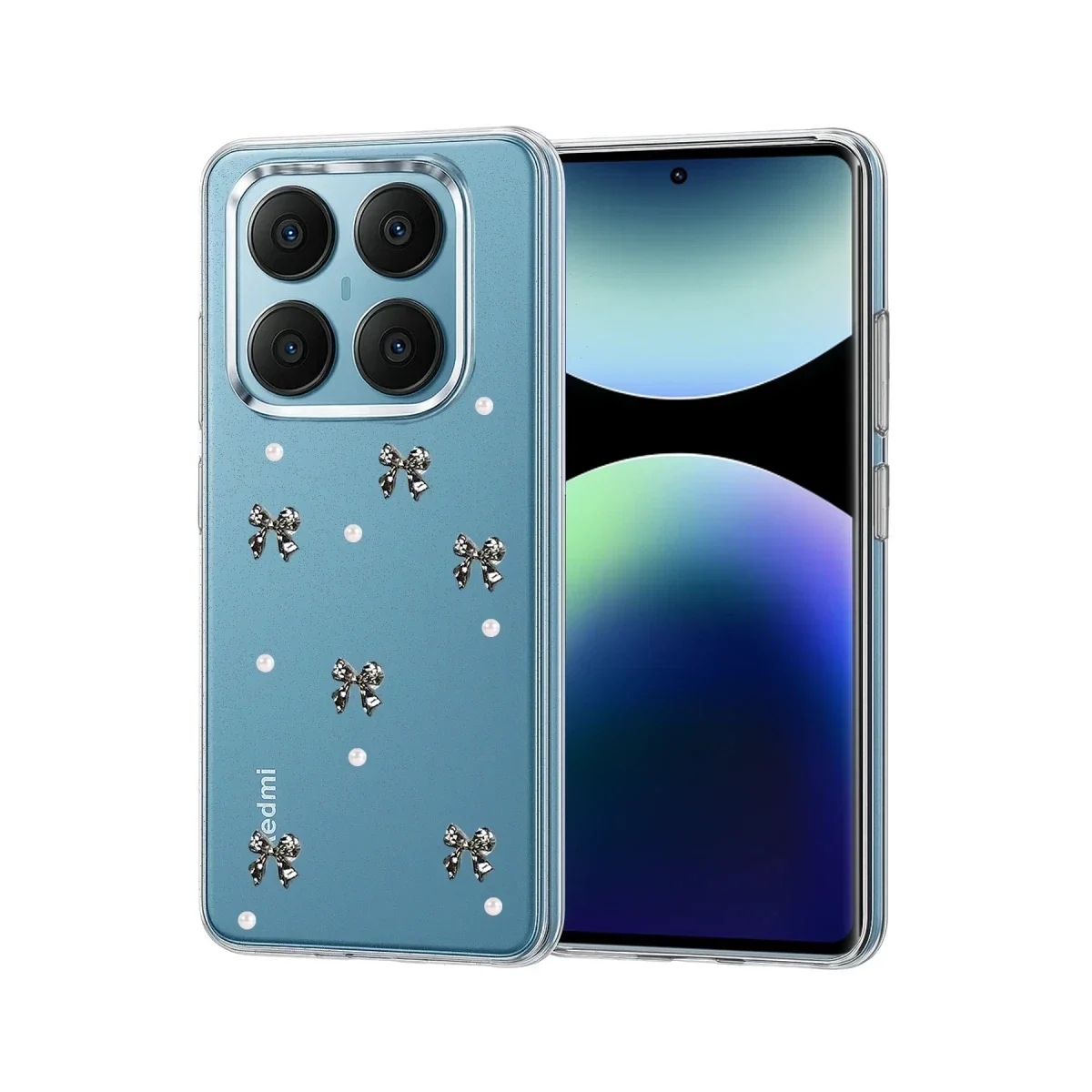 Xiaomi Redmi Note 14 Pro 4G Fiyonk Desenli Kapak - Desen 8 Xiaomi Redmi Note 14 Pro 4G Fiyonk Desenli Kapak - Desen 8