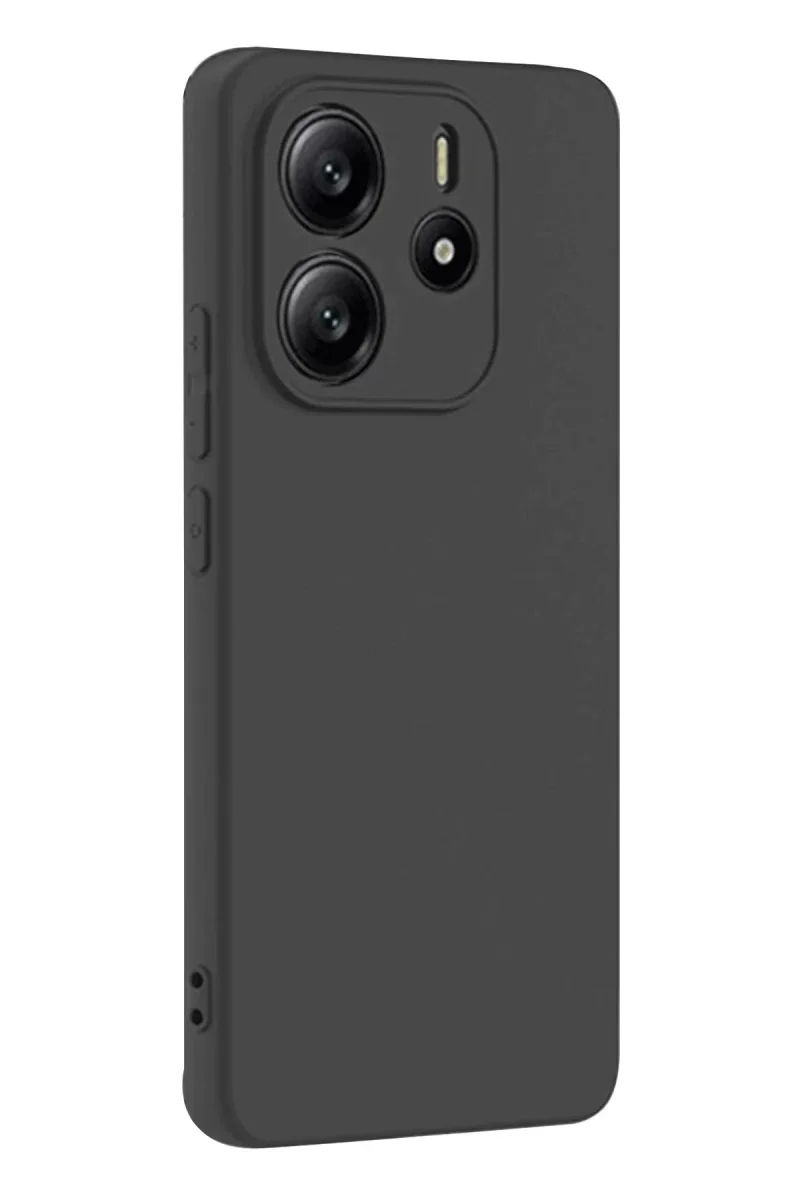 Xiaomi Redmi Note 14 4G Kılıf First Silikon - Siyah Xiaomi Redmi Note 14 4G Kılıf First Silikon - Siyah