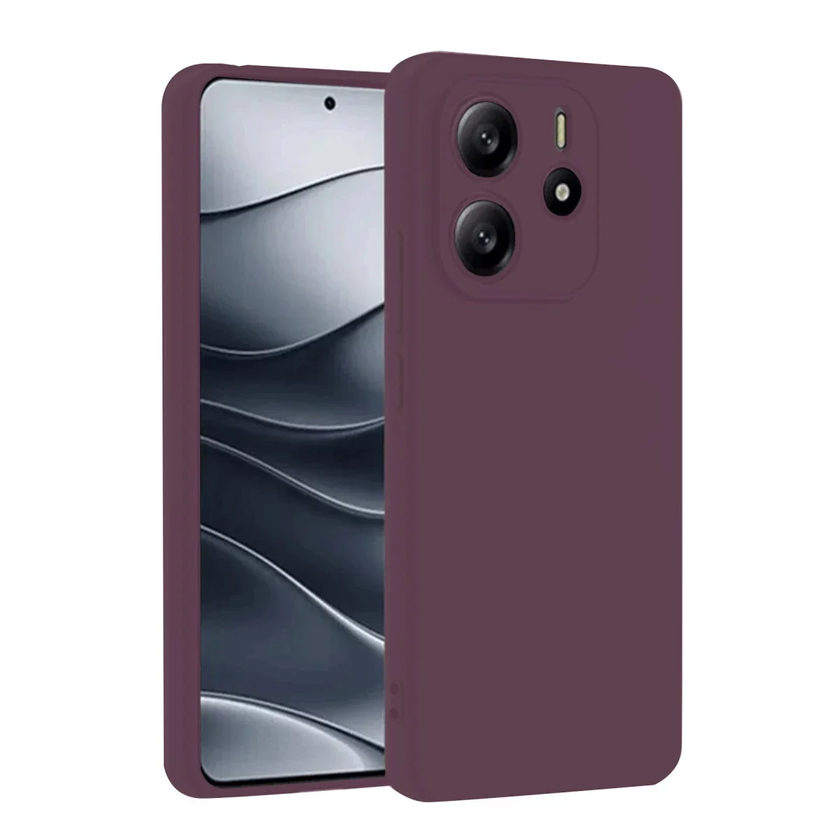 Xiaomi Redmi Note 14 4G Kılıf First Silikon - Mürdüm Fiyatı, Yorumları ve Özellikleri