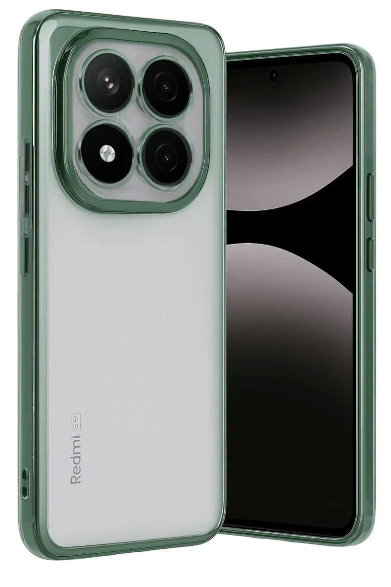 Xiaomi Redmi Note 14 Pro Plus Kılıf Razer Lensli Silikon - Yeşil Xiaomi Redmi Note 14 Pro Plus Kılıf Razer Lensli Silikon - Yeşil