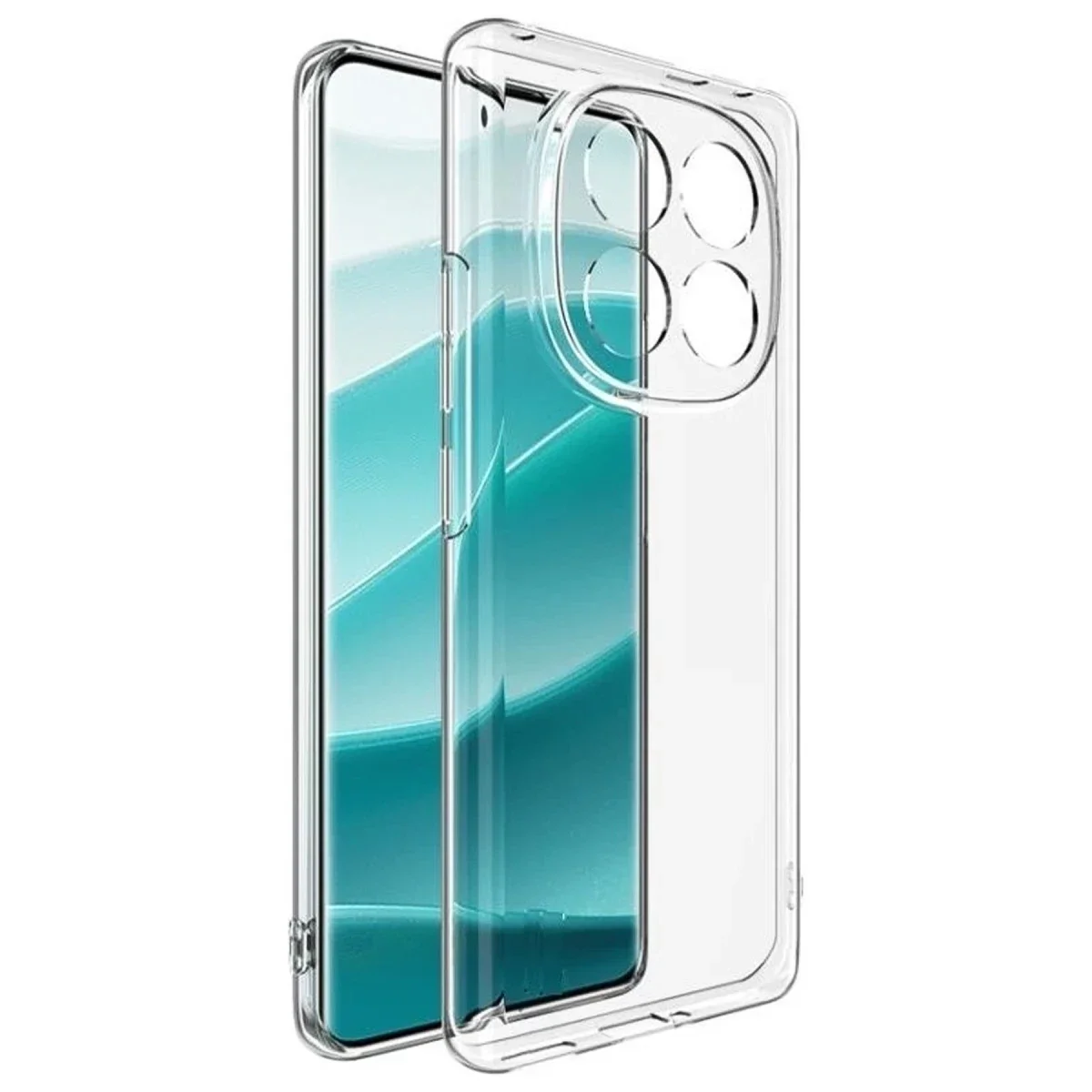 Xiaomi Redmi Note 14 Pro Plus Kılıf Lüx Şeffaf Silikon