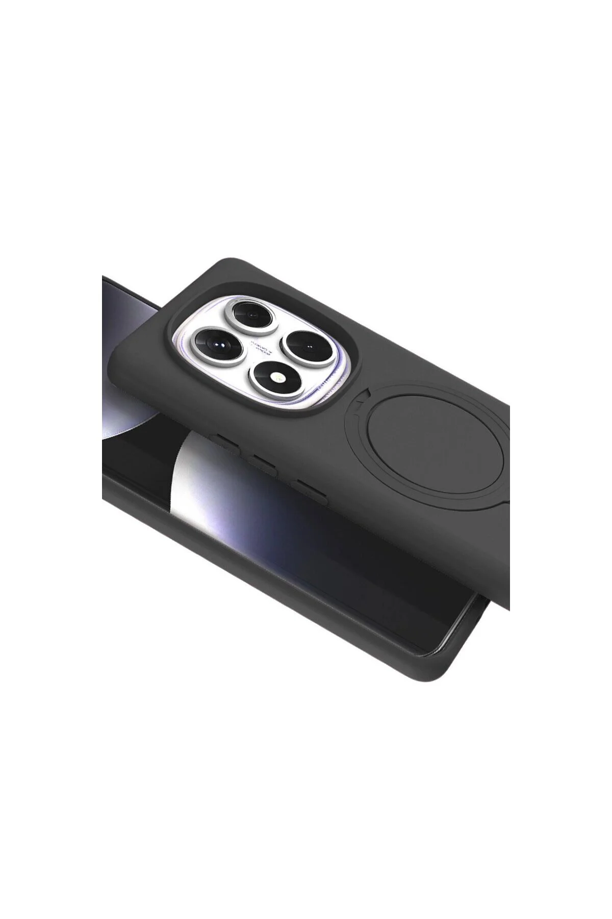 Xiaomi Redmi Note 14 Pro 4g Regal Magsafe Standlı Kapak - Titan Gri