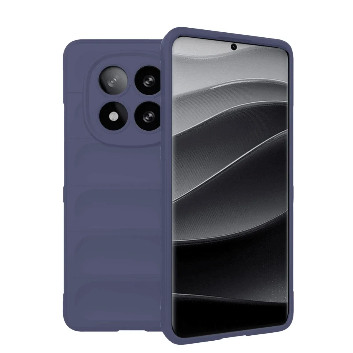 Xiaomi Redmi Note 14 Pro 5G Kılıf Optimum Silikon - Lacivert Xiaomi Redmi Note 14 Pro 5G Kılıf Optimum Silikon - Lacivert