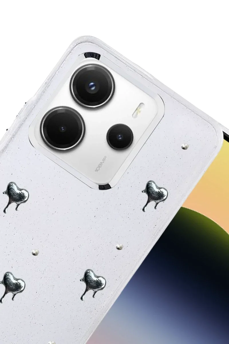 Xiaomi Redmi Note 14 4G Fiyonk Desenli Kapak - Desen 1 Xiaomi Redmi Note 14 4G Fiyonk Desenli Kapak - Desen 1