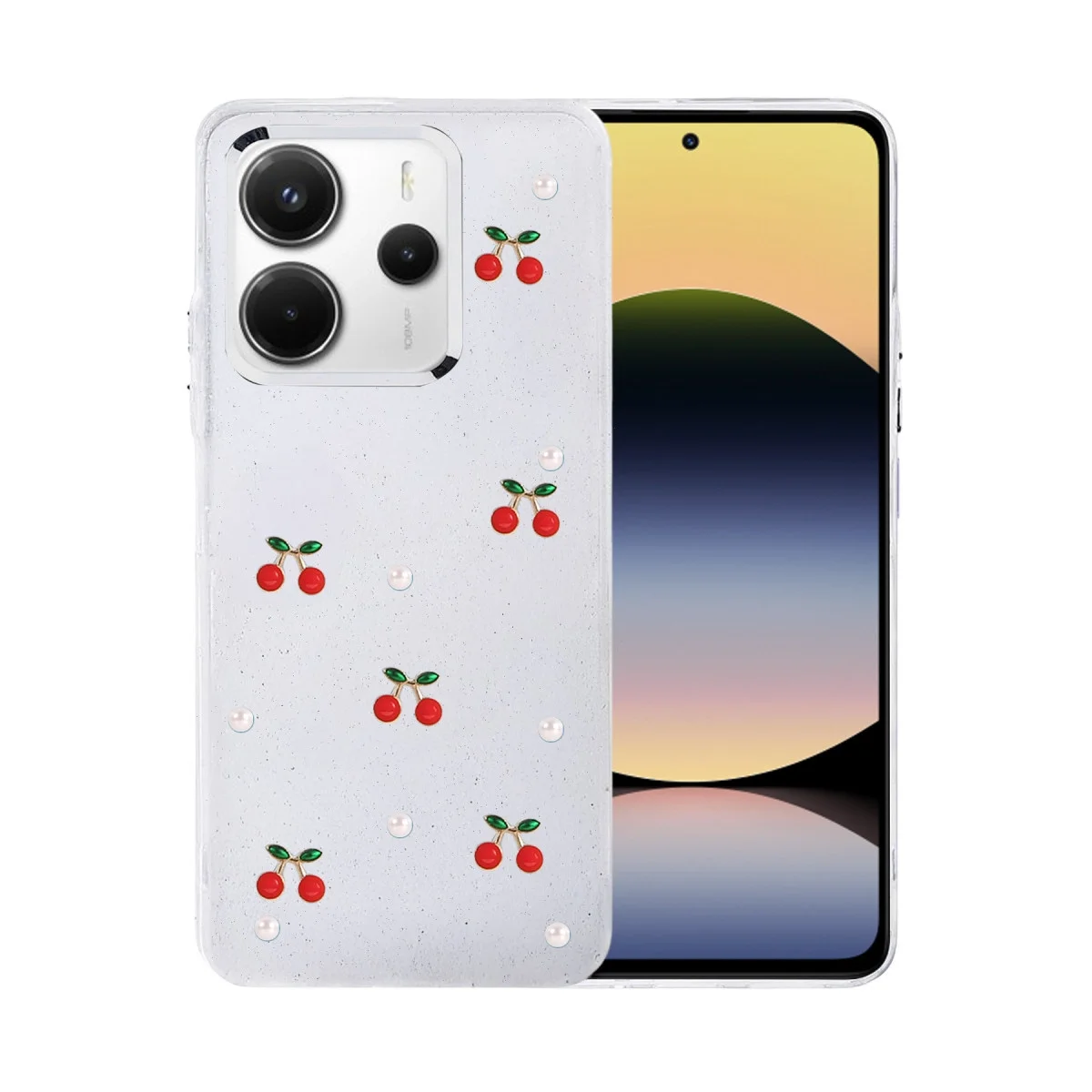 Xiaomi Redmi Note 14 4g Fiyonk Desenli Kapak - Desen 9 Xiaomi Redmi Note 14 4g Fiyonk Desenli Kapak - Desen 9