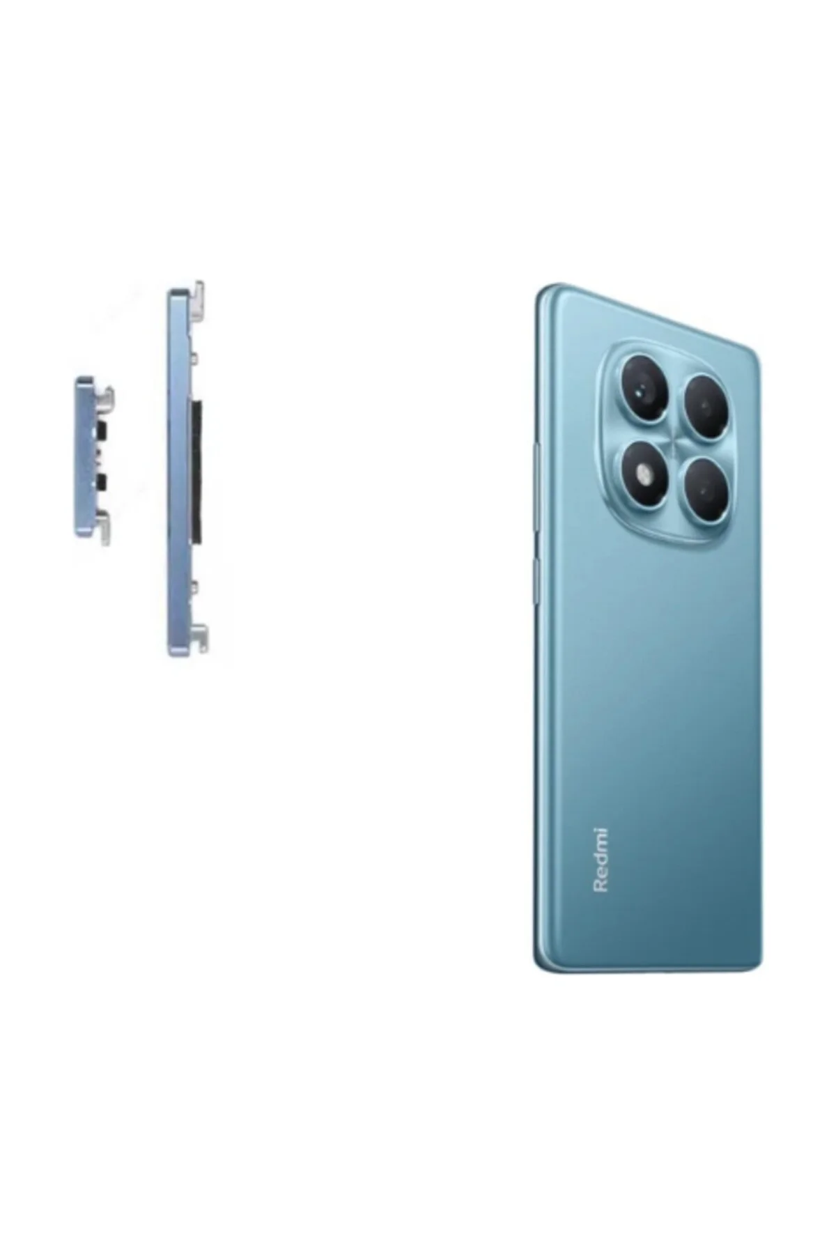 Xiaomi Redmi Note 14 Pro 4g On Off Yan Ses Tuş Düğme Mavi 24116RACCG Uyumlu