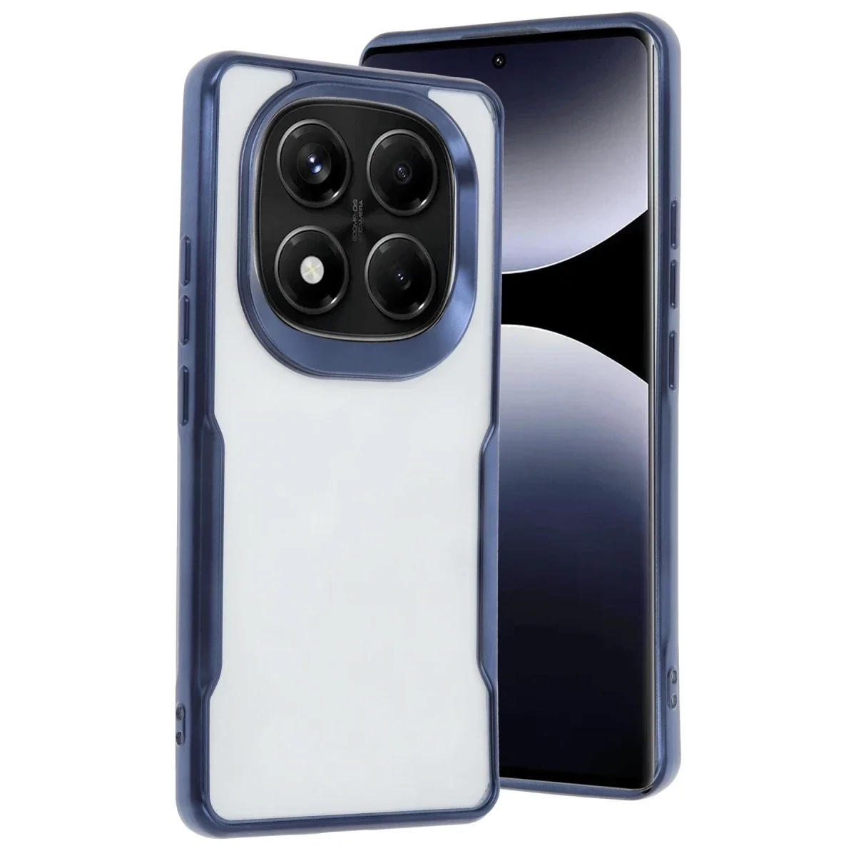 Xiaomi Redmi Note 14 Pro 5G Kılıf Boyi Silikon Kapak - Lacivert