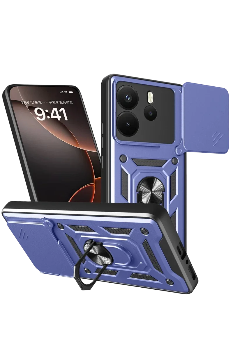 Xiaomi Redmi Note 14 4G Pars Lens Yüzüklü Silikon - Lacivert Fiyatı, Yorumları ve Özellikleri