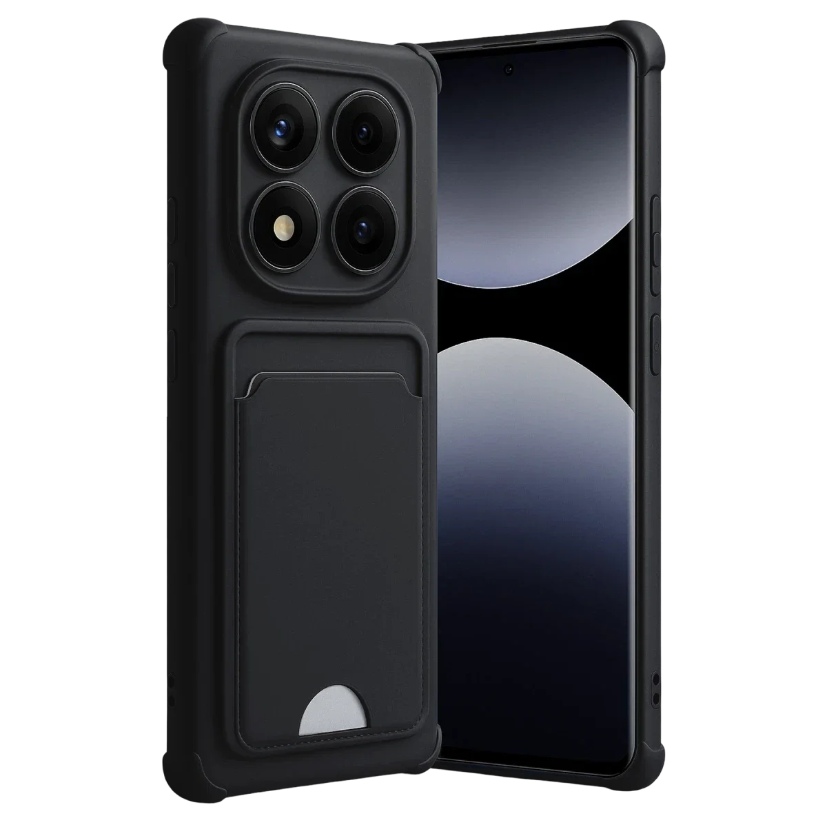Xiaomi Redmi Note 14 Pro 4G Kelvin Kartvizitli Silikon - Siyah Xiaomi Redmi Note 14 Pro 4G Kelvin Kartvizitli Silikon - Siyah