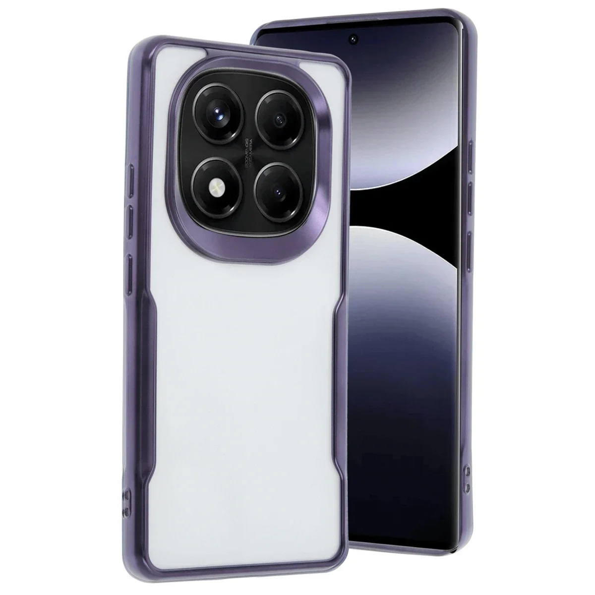 Xiaomi Redmi Note 14 Pro 5G Kılıf Boyi Silikon Kapak - Derin Mor Xiaomi Redmi Note 14 Pro 5G Kılıf Boyi Silikon Kapak - Derin Mor