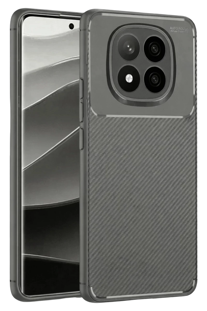 Xiaomi Redmi Note 14 Pro Plus Kılıf Auto Focus Karbon Kapak - Gri Fiyatı, Yorumları ve Özellikleri