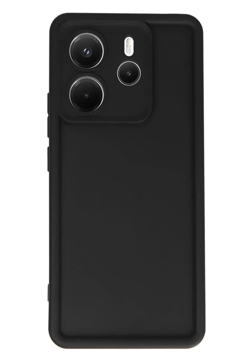 Xiaomi Redmi Note 14 4G Kılıf Viera Silikon - Siyah Xiaomi Redmi Note 14 4G Kılıf Viera Silikon - Siyah