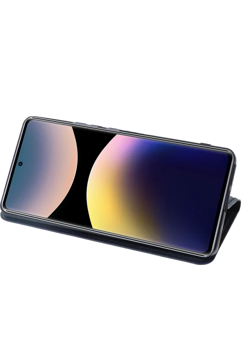 Xiaomi Redmi Note 14 Pro 4G Kılıf Trend S Plus Kapaklı Kılıf - Yeşil Xiaomi Redmi Note 14 Pro 4G Kılıf Trend S Plus Kapaklı Kılıf - Yeşil