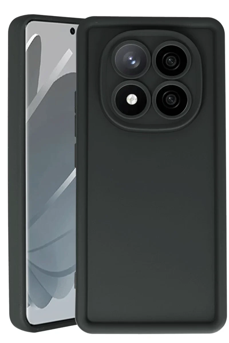 Xiaomi Redmi Note 14 Pro 4G Kılıf Viera Silikon - Siyah