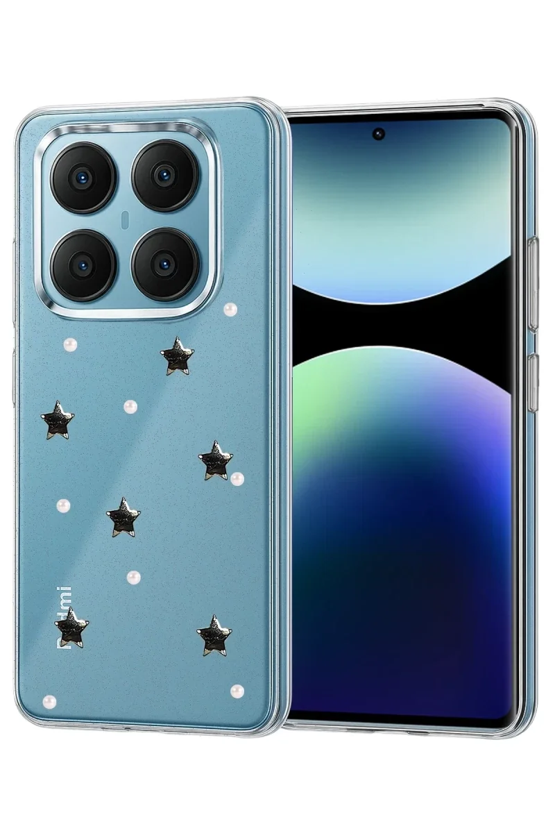 Xiaomi Redmi Note 14 Pro 4G Fiyonk Desenli Kapak - Desen 7 Xiaomi Redmi Note 14 Pro 4G Fiyonk Desenli Kapak - Desen 7