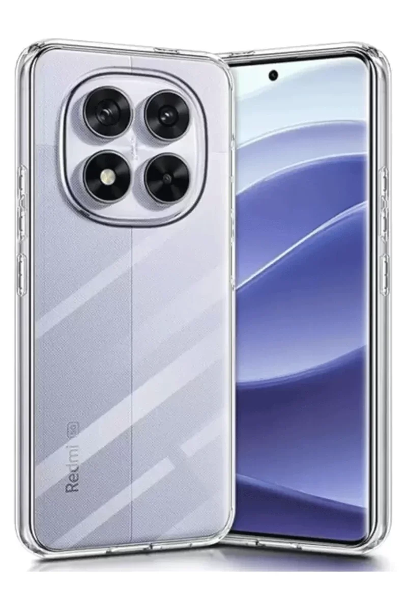 Xiaomi Redmi Note 14 Pro 5G Kılıf Lüx Şeffaf Silikon Xiaomi Redmi Note 14 Pro 5G Kılıf Lüx Şeffaf Silikon