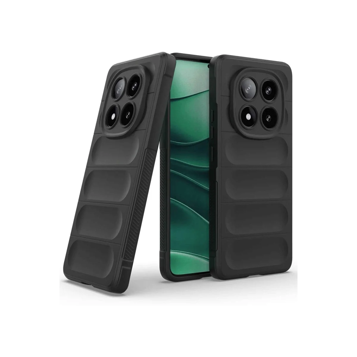 Xiaomi Redmi Note 14 Pro 4g Kılıf Optimum Silikon - Siyah Xiaomi Redmi Note 14 Pro 4g Kılıf Optimum Silikon - Siyah