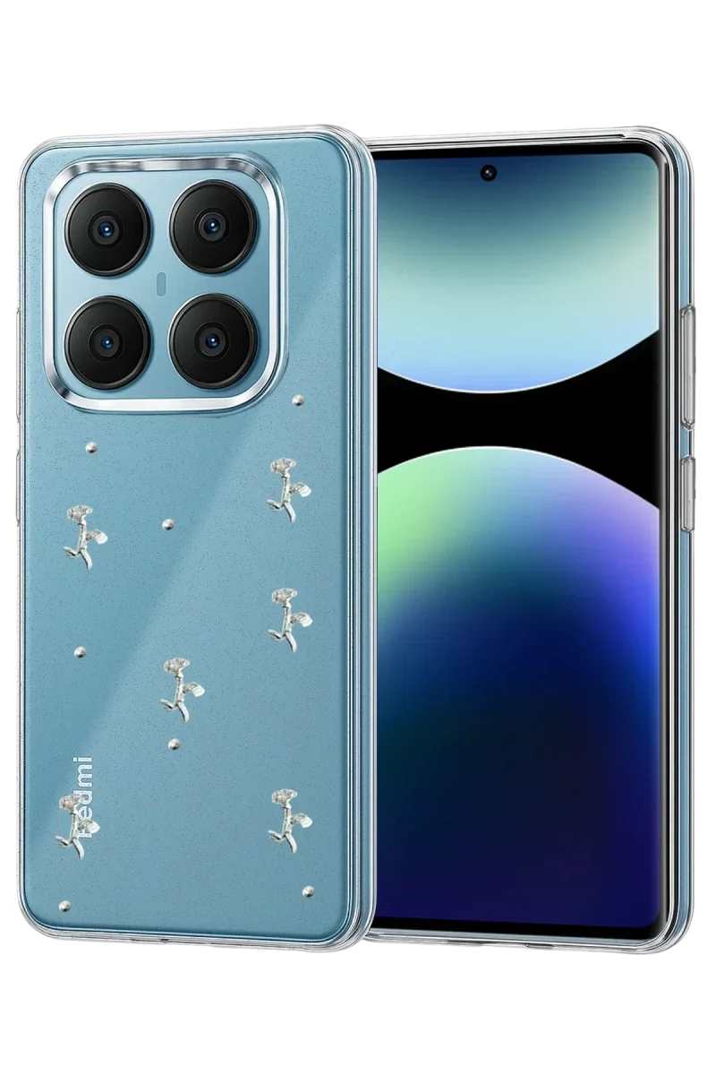 Xiaomi Redmi Note 14 Pro 4G Fiyonk Desenli Kapak - Desen 4 Xiaomi Redmi Note 14 Pro 4G Fiyonk Desenli Kapak - Desen 4