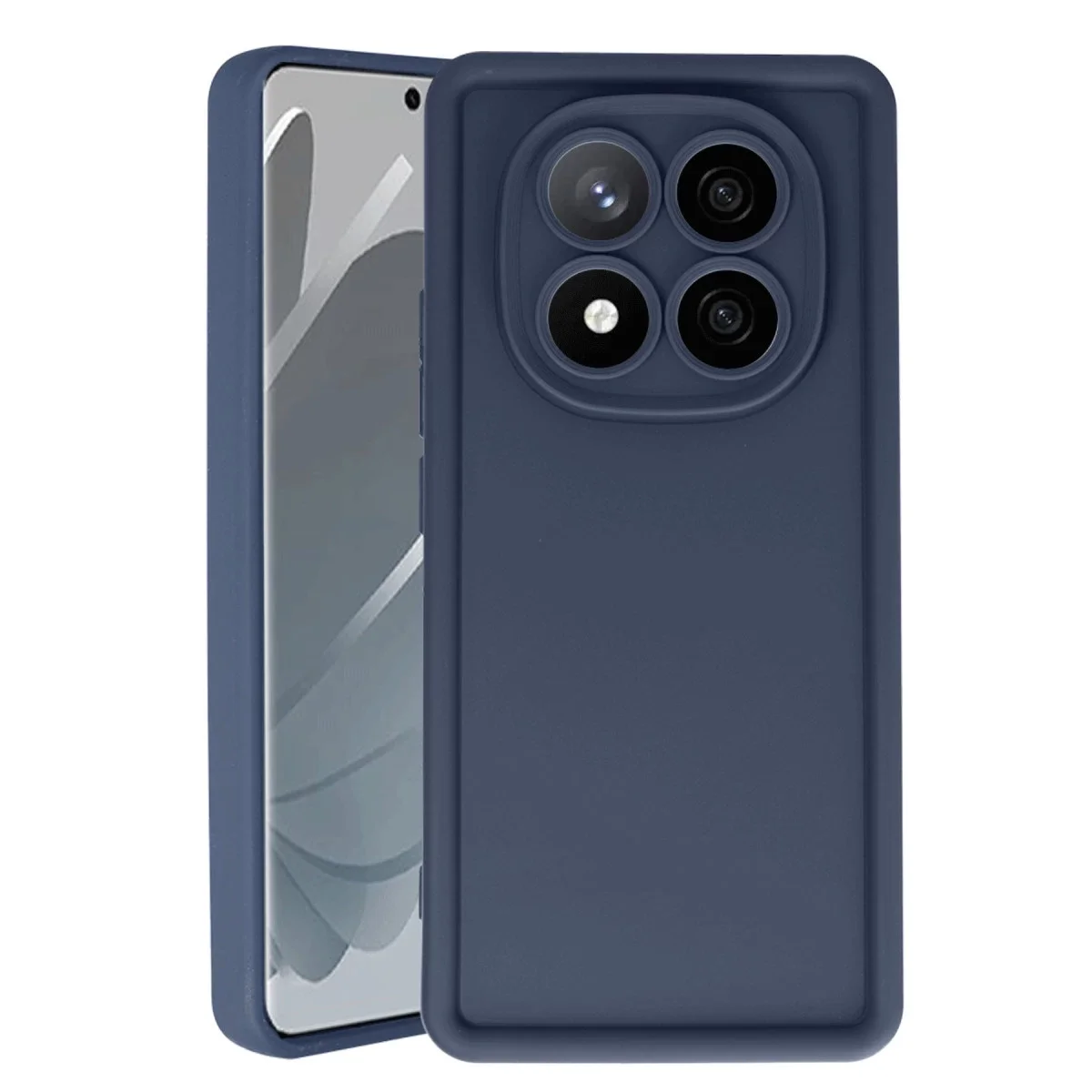 Xiaomi Redmi Note 14 Pro 5G Kılıf Viera Silikon - Lacivert Xiaomi Redmi Note 14 Pro 5G Kılıf Viera Silikon - Lacivert