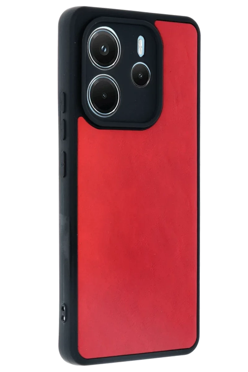 Xiaomi Redmi Note 14 4G Kılıf Aras Deri Kapak - Kırmızı Fiyatı, Yorumları ve Özellikleri