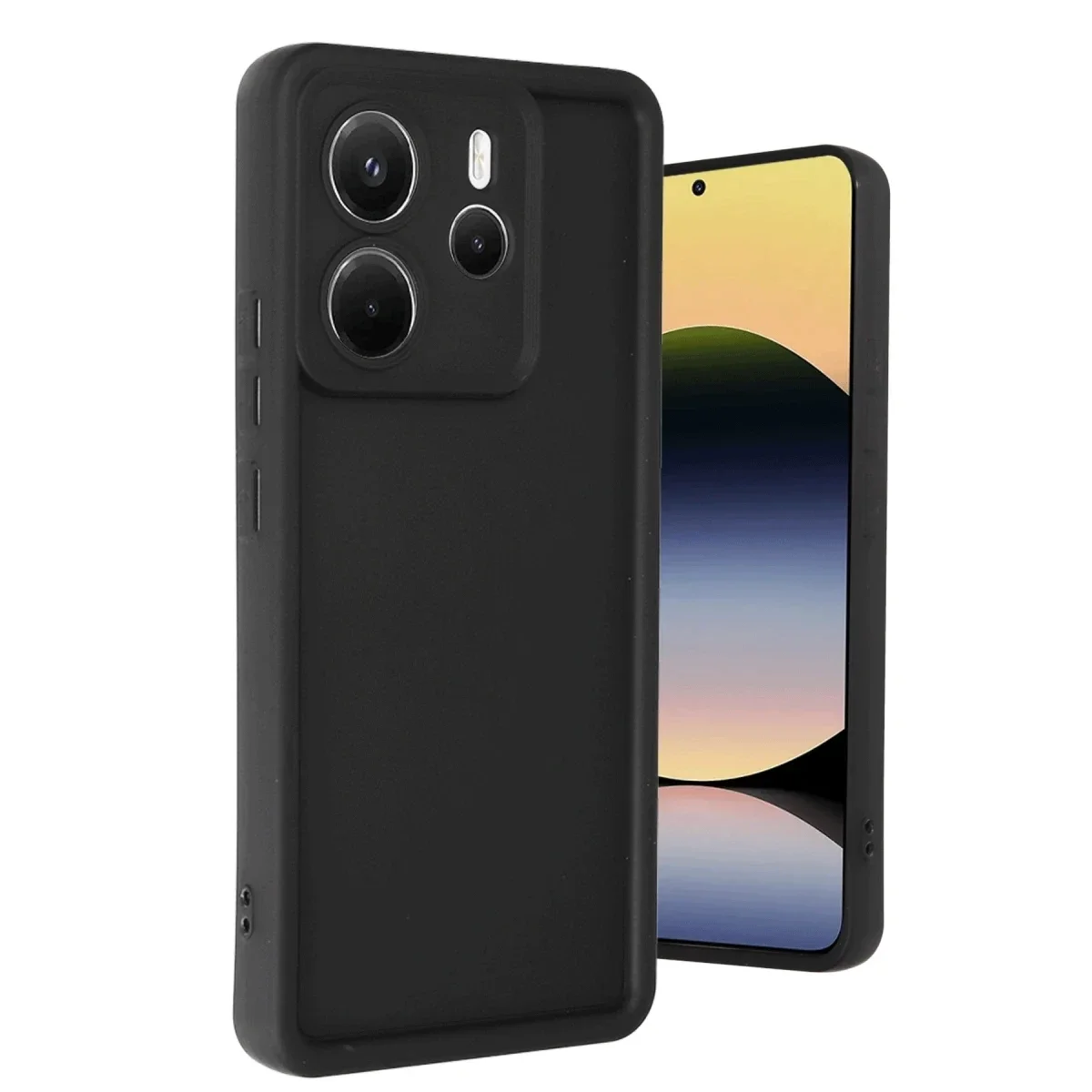 Xiaomi Redmi Note 14 4G Kılıf Viera Silikon - Siyah Xiaomi Redmi Note 14 4G Kılıf Viera Silikon - Siyah