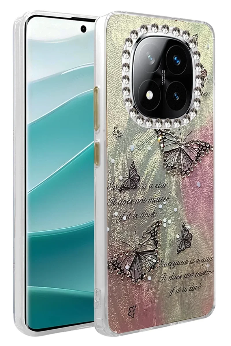 Xiaomi Redmi Note 14 Pro 5G Kılıf Blade Aynalı Desenli Kapak - Desen 6 Fiyatı, Yorumları ve Özellikleri