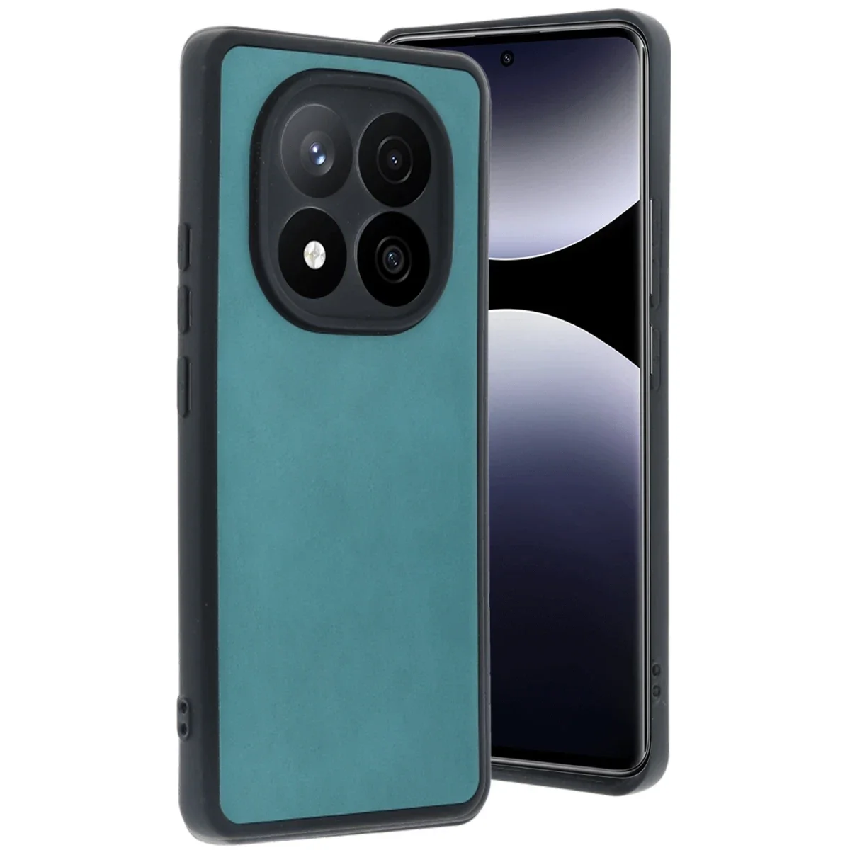 Xiaomi Redmi Note 14 Pro 5G Kılıf Aras Deri Kapak - Açık Yeşil