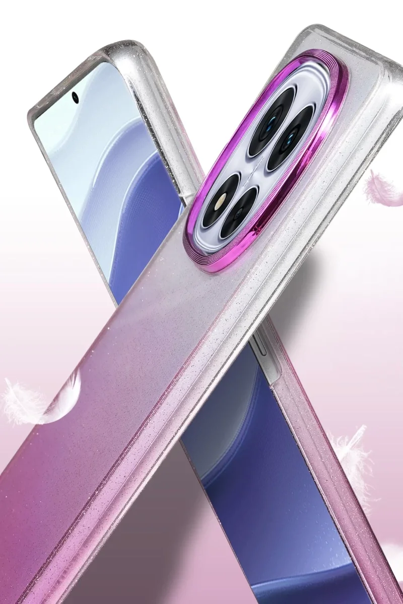 Xiaomi Redmi Note 14 Pro Plus Glossy Kapak - Mor