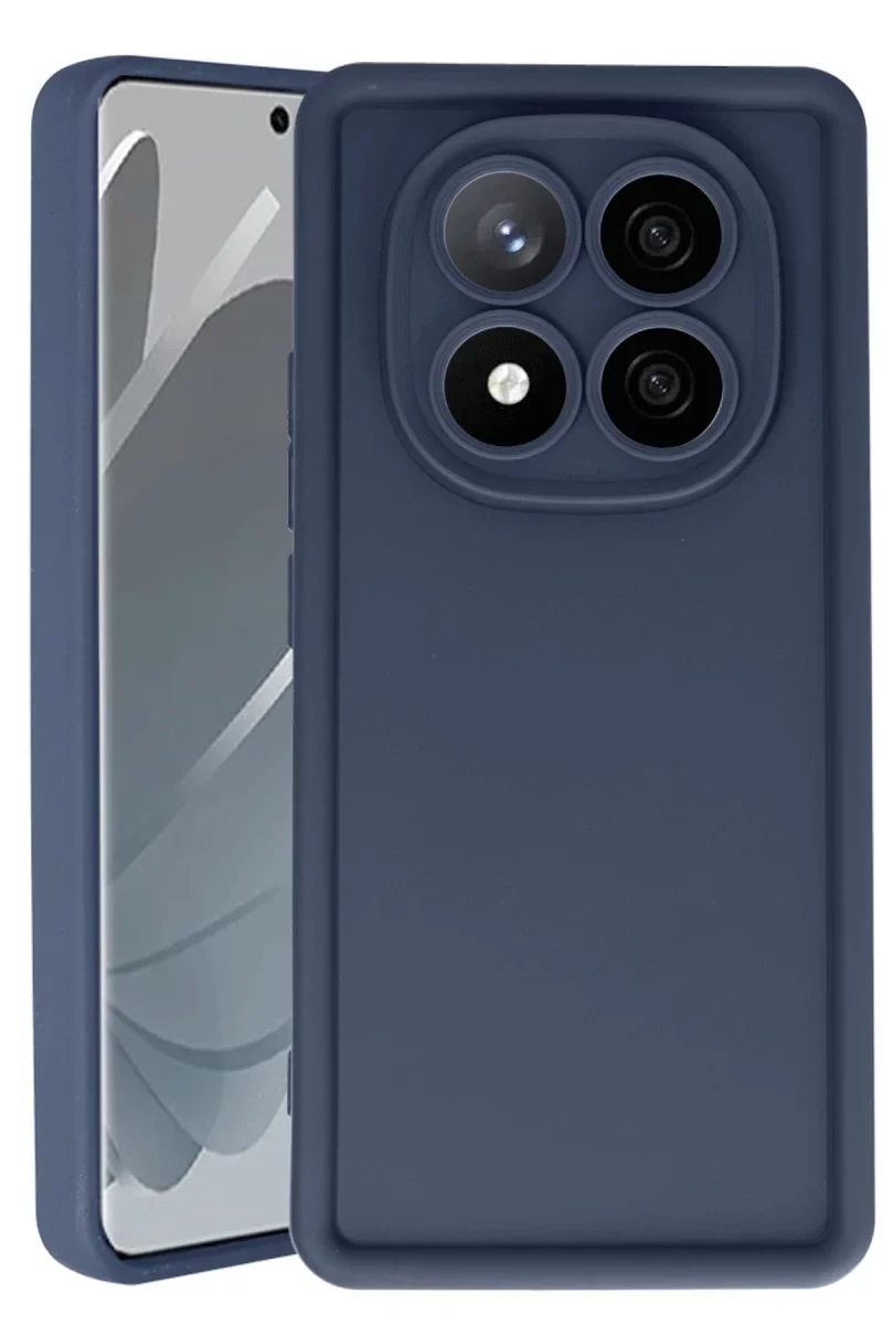 Xiaomi Redmi Note 14 Pro 5G Kılıf Viera Silikon - Lacivert Xiaomi Redmi Note 14 Pro 5G Kılıf Viera Silikon - Lacivert