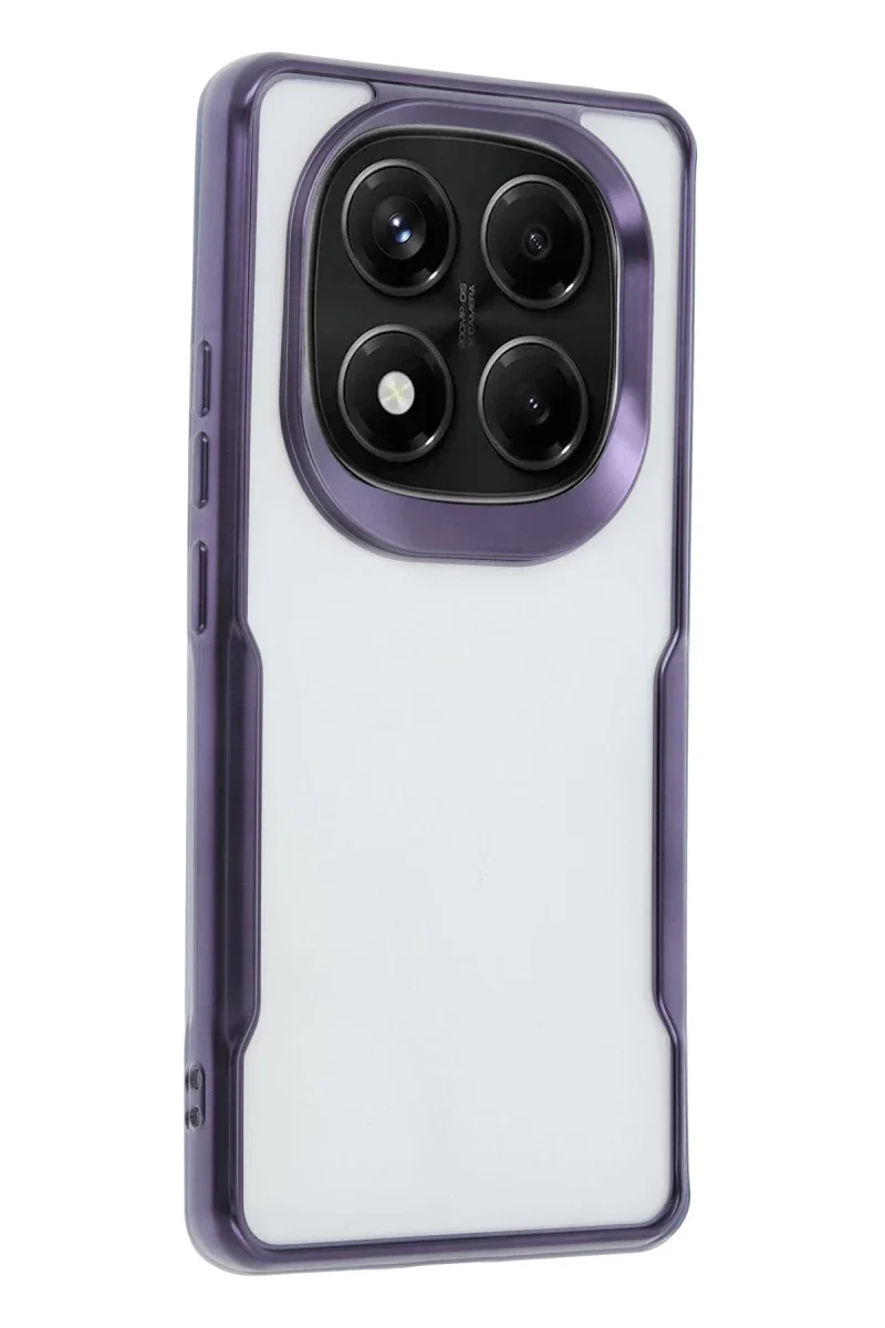 Xiaomi Redmi Note 14 Pro Plus Kılıf Boyi Silikon Kapak - Derin Mor Xiaomi Redmi Note 14 Pro Plus Kılıf Boyi Silikon Kapak - Derin Mor