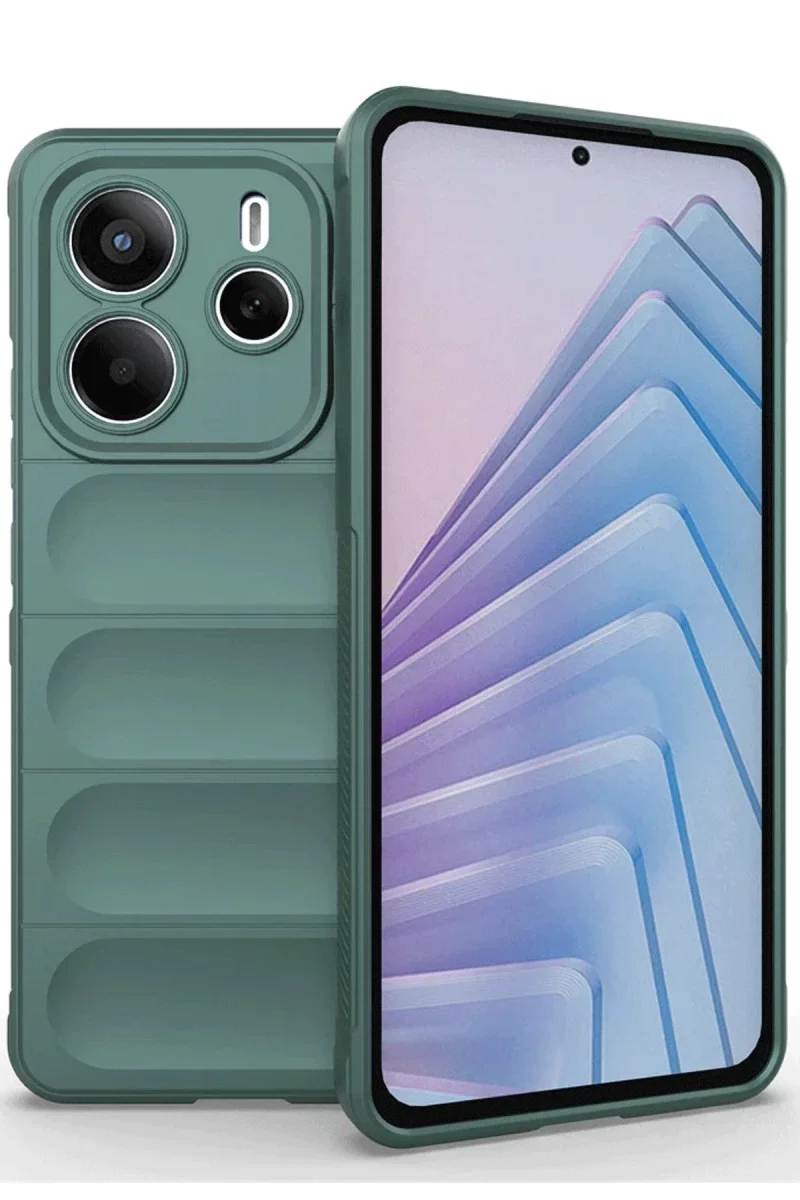 Xiaomi Redmi Note 14 4G Kılıf Optimum Silikon - Koyu Yeşil Fiyatı, Yorumları ve Özellikleri