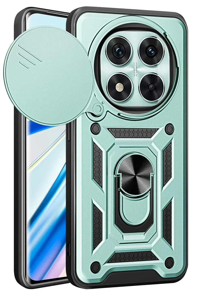 Xiaomi Redmi Note 14 Pro 4G Kılıf Pars Lens Yüzüklü Silikon - Yeşil Fiyatı, Yorumları ve Özellikleri