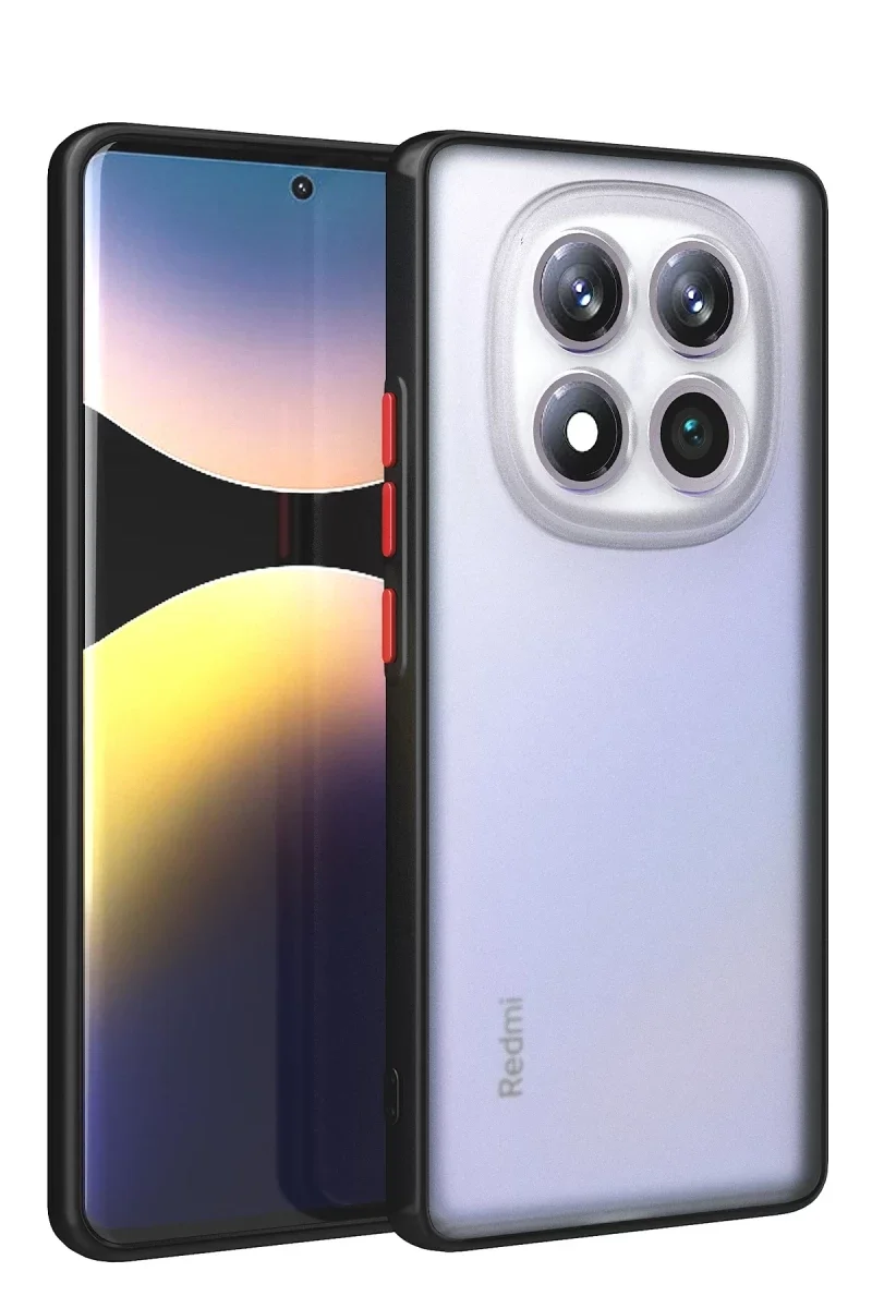 Xiaomi Redmi Note 14 Pro Plus Kılıf Montreal Silikon Kapak - Siyah