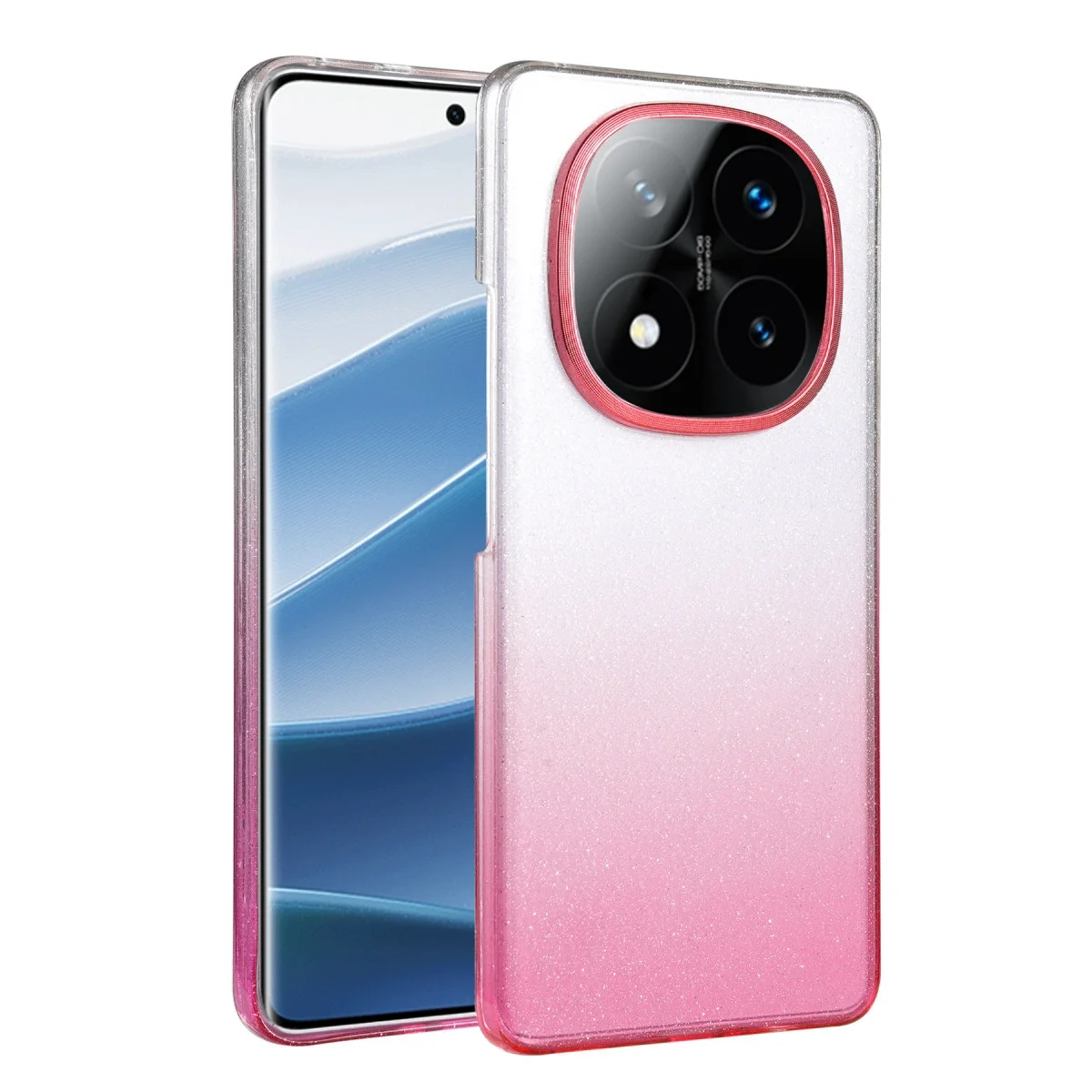 Xiaomi Redmi Note 14 Pro 5g Glossy Kapak - Pembe Xiaomi Redmi Note 14 Pro 5g Glossy Kapak - Pembe