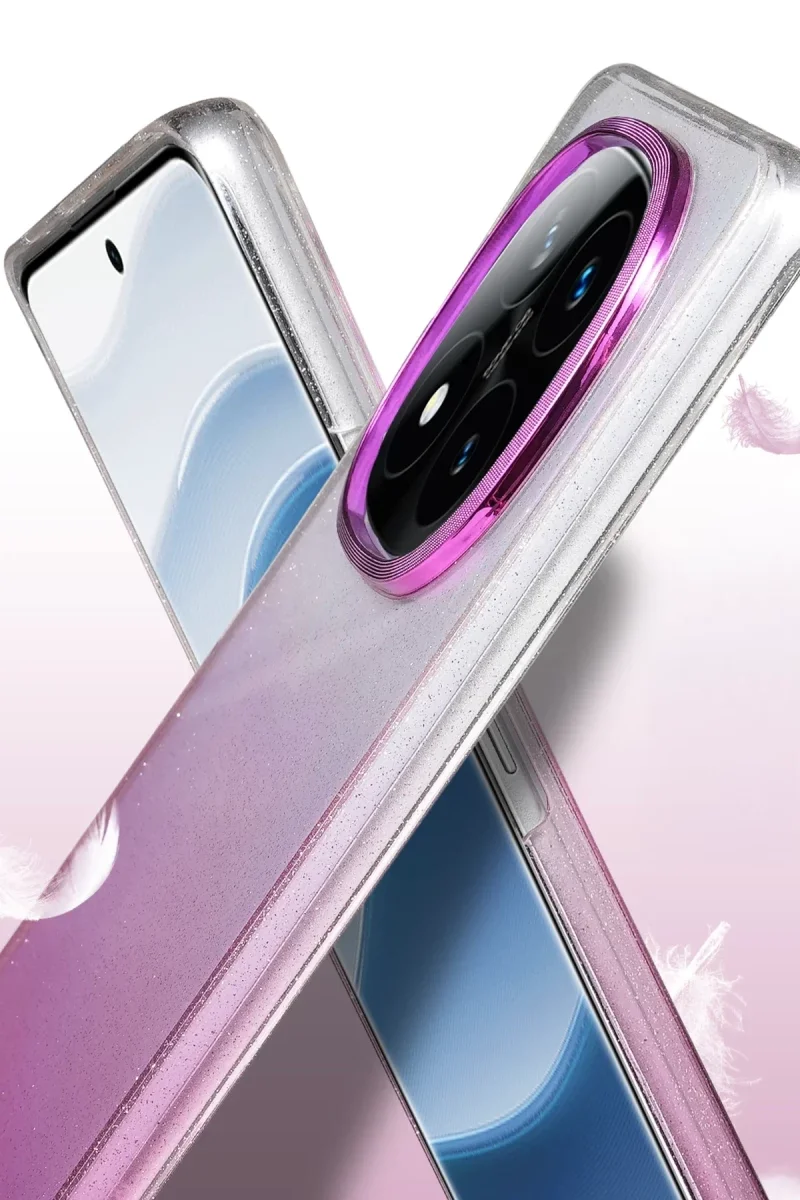 Xiaomi Redmi Note 14 Pro 5G Glossy Kapak - Çöl Titanyum Xiaomi Redmi Note 14 Pro 5G Glossy Kapak - Çöl Titanyum
