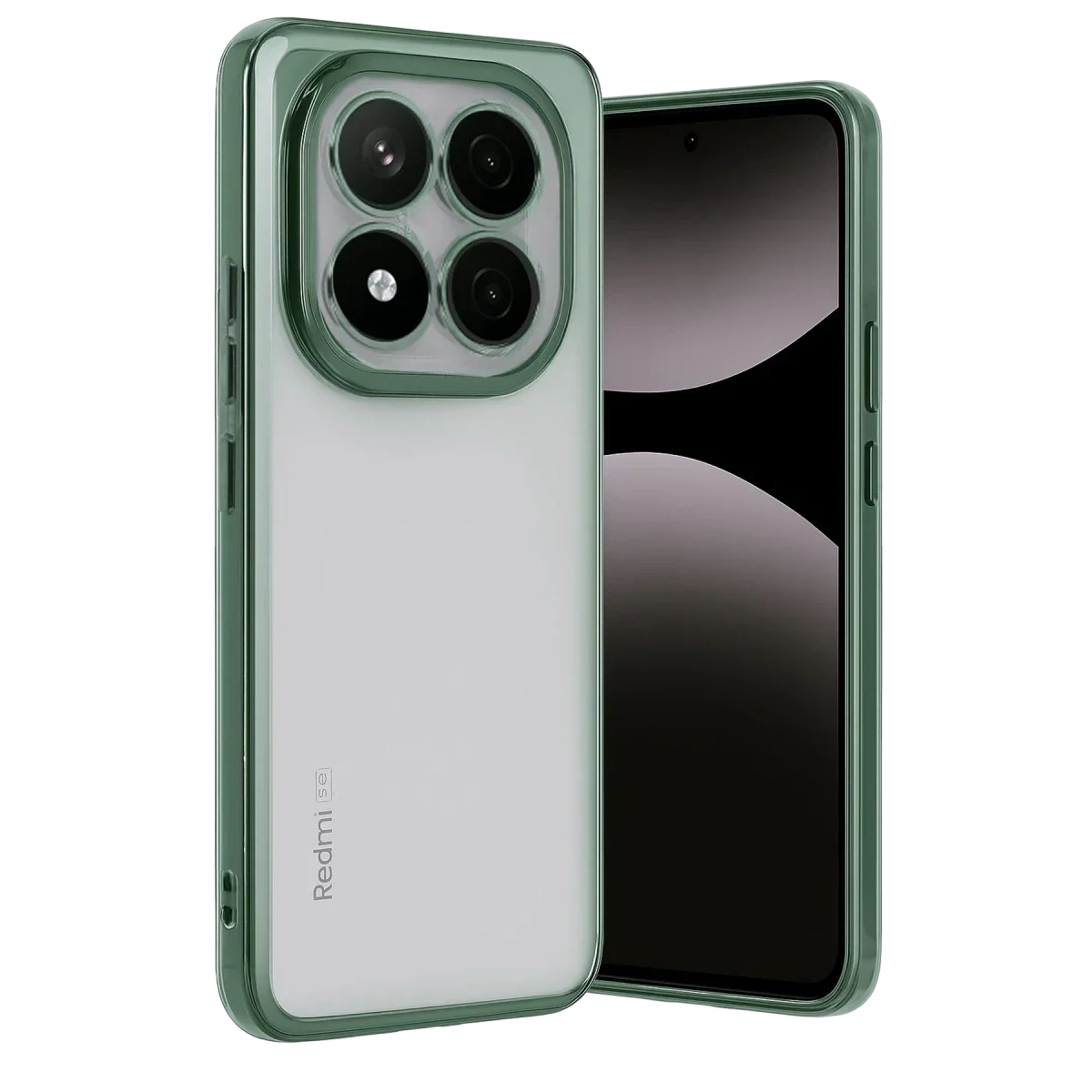 Xiaomi Redmi Note 14 Pro Plus Kılıf Razer Lensli Silikon - Yeşil Xiaomi Redmi Note 14 Pro Plus Kılıf Razer Lensli Silikon - Yeşil