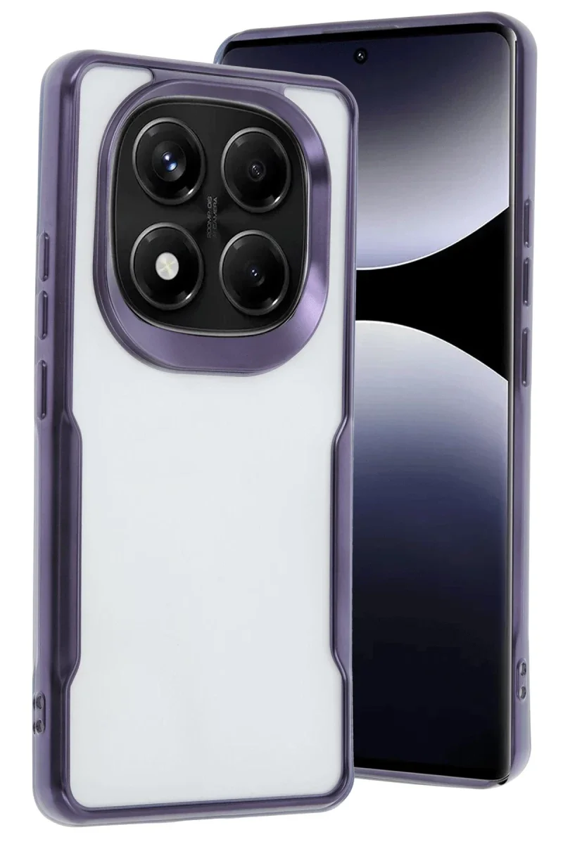 Xiaomi Redmi Note 14 Pro Plus Kılıf Boyi Silikon Kapak - Derin Mor Xiaomi Redmi Note 14 Pro Plus Kılıf Boyi Silikon Kapak - Derin Mor