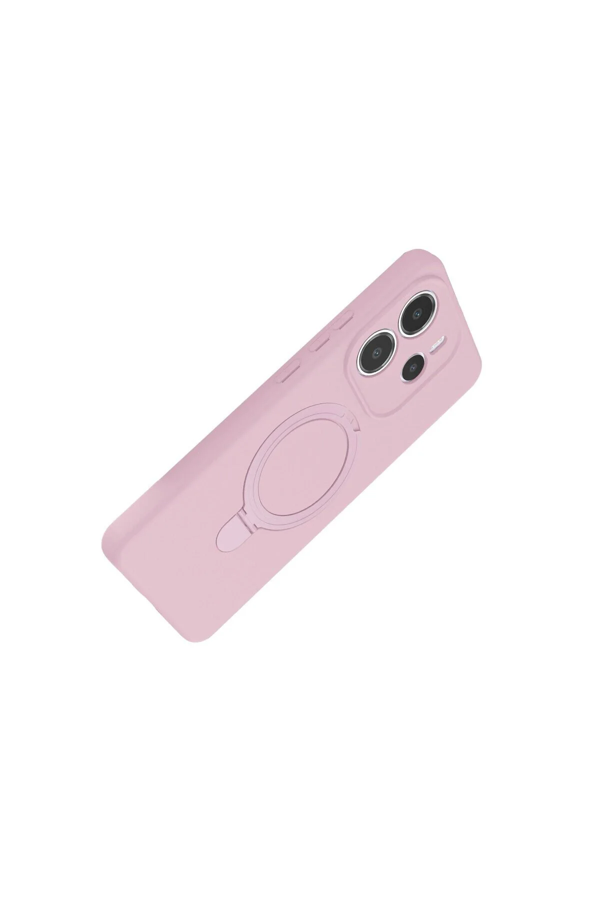 Xiaomi Redmi Note 14 4g Regal Magsafe Standlı Kapak - Açık Pembe Xiaomi Redmi Note 14 4g Regal Magsafe Standlı Kapak - Açık Pembe